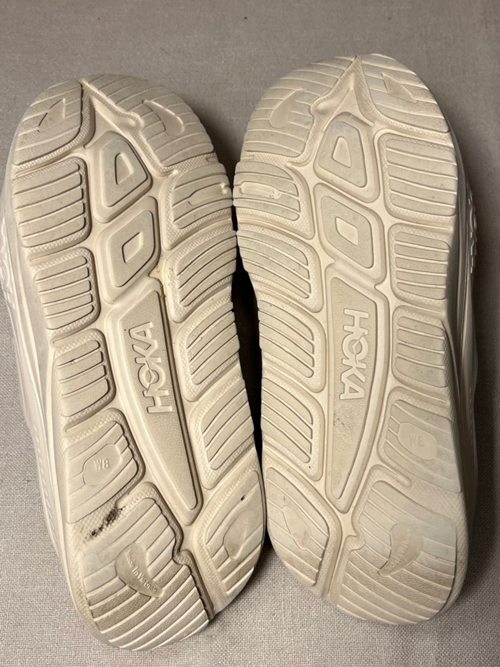 Hoka ORA Recovery Slide 3 Unisex Slip On Athletic Sandal Sand Light Tan W8 M 6 - Picture 10 of 11